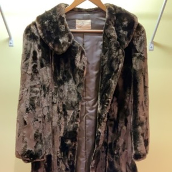 Burdines Vintage Fur Coat - Picture 2 of 6